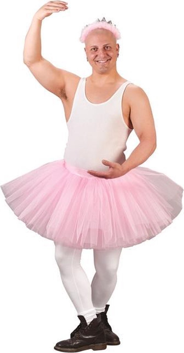 Funworld - Balletdanseres tutu voor mannen - Accessoires > Rokken, Tutus